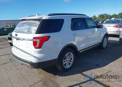 2017 Ford Explorer Xlt from USA, damaged, VIN 1FM5K7D87HGC53517